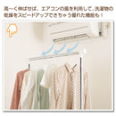 3WAYハンガーラック ハンガーラック キャスター付き スリム 押入れ パイプハンガー ダブル 洋服掛け 大容量 パイプ 二段 折りたたみ 伸縮 コンパクト スチール ズボン 収納 おしゃれ ぼん家具