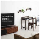 高さ調節付き天然木デスク&チェア 学習机 勉強机 椅子セット 天然木 デスク 机 おしゃれ 60cm幅 奥行40 高さ調節 ローデスク ハイデスク 子供机 椅子 コンパクト リビング キッズデスク ぼん家具