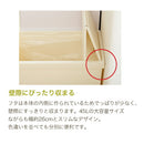 スライドペダルペール ゴミ箱 ダストボックス おしゃれ キャスター付き 45リットル ペダル式 スリム 角型 インテリア 家具 キッチン リビング 北欧風 ぼん家具