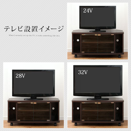 [ 幅80 ] 木製テレビ台