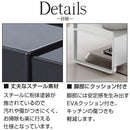 棚付き伸縮排気口カバー 排気口カバー 棚付き 伸縮式 油ハネガード 調味料 収納 コンロ キッチンラック 伸縮 グリル排気口カバー おしゃれ TOWER 山崎実業 山崎実業