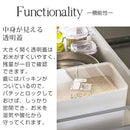 密閉シンク下米びつ〔5kg〕 TOWER 山崎実業 米びつ 5kg 密閉 シンク下 ライスストッカー システムキッチン 引き出し用 おしゃれ 山崎実業