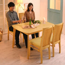 ダイニングチェア〔2脚セット〕 チェア ダイニングチェア 2脚 セット 椅子 いす 背もたれ 天然木 インテリア おしゃれ 食卓椅子 カフェチェア ぼん家具