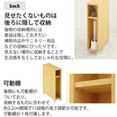 キャスター付トイレラック オリナ トイレ収納 トイレットペーパー収納 トイレラック おしゃれ 収納ラック スリム キャスター 薄型 収納棚 トイレットペーパーストッカー ぼん家具
