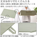 折り畳み収納ボックス〔アンダーベッドサイズ〕 収納ボックス 収納ケース 布 折りたたみ ふた付き ストレージボックス 衣類収納 大容量 衣類収納ボックス 小物 整理ボックス 蓋付 ベッド下衣類 収納 UBサイズ ぼん家具