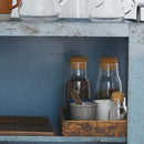 BOTTLIT キャニスター600ml キャニスター 保存容器 容器 ビン 透明 ガラス瓶 蓋付き 保存瓶 キッチン雑貨 キッチン用品 ガラス製 おしゃれ 600ml ぼん家具