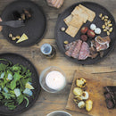 ALFRESCO プレート250mm〔4個セット〕 お皿 食器 取皿 4枚入り 洋食 和食 皿 サラダ皿 盛り皿 器 シンプル おしゃれ キッチン 日用品 台所用品 ぼん家具