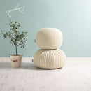 マルチクッションスツール〔小〕 クッションスツール 北欧 丸型 スツール クッション 丸 ニットプフ テーブル オットマン ニット プフ モロッコ 丸クッション 椅子 フロアクッション FRUTO