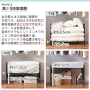 布団収納ラック 布団収納ラック キャスター付き 布団ラック 押し入れ 収納 高さ調整 収納台車 幅105 高さ64 奥行63 スチール ラック  クローゼット コンパクト ぼん家具