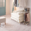 布団収納ラック 布団収納ラック キャスター付き 布団ラック 押し入れ 収納 高さ調整 収納台車 幅105 高さ64 奥行63 スチール ラック  クローゼット コンパクト ぼん家具