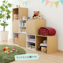 キューブボックス収納〔幅40cm〕 キューブボックス 収納ボックス カラーボックス 収納 木製 扉 スリム おしゃれ 本棚 ラック 収納棚 2段 積み重ね 本 cd dvd レコード 書類 ぼん家具