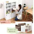 キューブボックス収納〔幅40cm〕 キューブボックス 収納ボックス カラーボックス 収納 木製 扉 スリム おしゃれ 本棚 ラック 収納棚 2段 積み重ね 本 cd dvd レコード 書類 ぼん家具