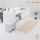 ヘリンボーンキッチンマット〔60×180cm〕 キッチンマット 180 台所マット ダイニングマット おしゃれ 洗える 拭ける ヘリンボーン ラグ 北欧 滑り止め 薄手 60×180 床暖房対応 FRUTO