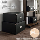 収納ボックス〔M〕 収納ボックス フタ付き 収納ケース おしゃれ インナーボックス 折りたたみボックス 押し入れ収納 小物収納 LADONNA Toffy Toffy