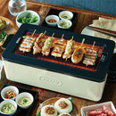 スモークレス焼肉ロースター ホットプレート おしゃれ 2way 無煙 焼肉ロースター 家庭用 平面プレート付き 温度調節 ロースター 新生活 LADONNA Toffy Toffy