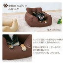 ペット用ドライブベッド〔Mサイズ〕 ドライブベッド 犬 ドライブボックス ペット用 ドライブシート イヌ 猫 車用 ペットベッド クッション ポケット 滑り止め付き 助手席 後部座席 ぼん家具