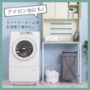 食器棚付きゴミ箱上ラック ゴミ箱上ラック 食器棚 3段 可動棚 コンセント 扉付き レンジ台 キッチン 収納 木目調 ぼん家具