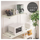 机上ラック モニター上 ラック パソコンラック デスク上 机上棚 プリンター収納 棚 整理整頓 コンパクト デスクワーク 在宅 リモートワーク おしゃれ ぼん家具