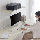 机上ラック モニター上 ラック パソコンラック デスク上 机上棚 プリンター収納 棚 整理整頓 コンパクト デスクワーク 在宅 リモートワーク おしゃれ ぼん家具