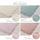 コットンケット〔120×180cm〕 ラグ ラグマット カーペット キルトラグ キルトケット コットンケット 汚れ防止 綿100% 中綿入り キルト生地 無地 約 120×180 床暖房対応 FRUTO