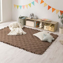 コットンケット〔120×180cm〕 ラグ ラグマット カーペット キルトラグ キルトケット コットンケット 汚れ防止 綿100% 中綿入り キルト生地 無地 約 120×180 床暖房対応 FRUTO