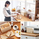 桐製ブレッドケース〔2斤〕 ブレッドケース パンケース 木製 ブレットケース おしゃれ 桐 パン入れ 2斤 コンパクト 軽量 保存容器 隠す キッチン 収納 調湿 防虫 抗菌 防腐 ぼん家具