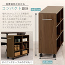 押入れ収納ボックス〔幅26cm〕 キャスター付き押入れ収納ボックス 奥行78cm 幅26cm 隙間収納 スリム 本棚 クローゼット収納 稼働棚   ぼん家具
