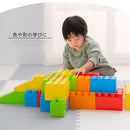 おもちゃブロック〔48ピース〕 ブロック おもちゃ 大きい 知育玩具 48ピース 子供 誤飲防止 トイブロック オモチャ 1歳 2歳 3歳 大型 プレゼント 説明書付き 積木 積木 組立て 勉強 学習 ぼん家具