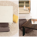 掛け布団付き折れ脚こたつ〔68×68cm〕 こたつ 正方形 こたつセット おしゃれ こたつテーブル 折りたたみ こたつ布団 掛け布団 上掛け 省スペース 北欧 一人用 ぼん家具