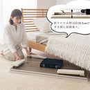 掛け布団付き折れ脚こたつ〔105×75cm〕 こたつ おしゃれ こたつセット 掛布団 こたつテーブル 布団 長方形 省スペース 75×105 セット ぼん家具