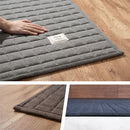 キルトラグ〔130×190cm〕 ラグマット カーペット キルトラグ 洗える ラグ 130×190 おしゃれ 北欧 絨毯 マット 長方形 滑り止め 床暖房対応 キルティング FRUTO