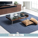 キルトラグ〔185×185cm〕 ラグマット ラグ キルトラグ 洗える キルト 185×185 正方形 滑り止め付き ホットカーペット対応 床暖房対応 オールシーズン キルティング キルティングラグ FRUTO