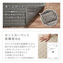 キルトラグ〔丸型直径130cm〕 ラグマット ラグ キルトラグ 洗える円形 130 滑り止め付き ホットカーペット対応 丸形 キルト オールシーズン キルティング 円形ラグ 丸 キルティングラグ FRUTO