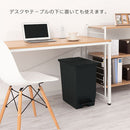 SOLOW ペダルオープンツイン45L〔2個セット〕 ゴミ箱 45リットル 45L ごみ箱 ダストボックス 2個セット キッチン ペダル式 キャスター付き 蓋 フタ付き おしゃれ 両開き 袋止め 抗菌加工 リス ぼん家具