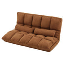 リクライニングソファベッド〔セミダブル〕 ソファー ソファ 1人掛け 2人掛け セミダブル ローソファ ローソファー コンパクト ソファーベット ソファベッド マットレス 布地 座椅子 一人用 おしゃれ 北欧 ぼん家具