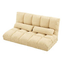 リクライニングソファベッド〔セミダブル〕 ソファー ソファ 1人掛け 2人掛け セミダブル ローソファ ローソファー コンパクト ソファーベット ソファベッド マットレス 布地 座椅子 一人用 おしゃれ 北欧 ぼん家具