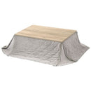 掛け布団付き折れ脚こたつ〔105×75cm〕 こたつ おしゃれ こたつセット 掛布団 こたつテーブル 布団 長方形 省スペース 75×105 セット ぼん家具