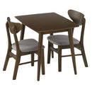 ダイニングテーブルセット〔3点セット〕 ダイニングテーブルセット 2人用 3点セット 食卓テーブル ダイニングチェア 2脚 食卓椅子 おしゃれ テーブルチェアセット 木製 北欧 モダン ぼん家具