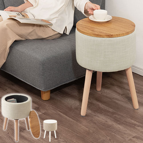 収納テーブル テーブル サイドテーブル おしゃれ ぼん家具 TBL500406