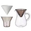 SLOW COFFE STYLE コーヒーカラフェセット300mlプラスチック コーヒー用品 カラフェ ピッチャー ハンドドリップ ドリップ スローコーヒースタイル ポット 珈琲 コンパクト おしゃれ キッチン 日用品 台所用品 ぼん家具