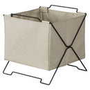 スタックバスケット スタックバスケット 布製 持ち手付き かご 収納ボックス 折り畳み 洗濯物 おもちゃ A4 KING JIM