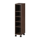 オーダーすき間ラック ロータイプ〔キャスター付き〕幅20～24cm 隙間収納 20cm 21cm 22cm 23cm 24cm 日本製 隙間ワゴン キャスター付き スリム すきま 収納ラック 薄型 隙間 本棚 木製 おしゃれ シンプル 北欧 ぼん家具