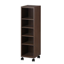 オーダーすき間ラック ロータイプ〔キャスター付き〕幅25～29cm 隙間収納 25cm 26cm 27cm 28cm 29cm 日本製 隙間ワゴン キャスター付き スリム すきま 収納ラック 薄型 隙間 本棚 木製 おしゃれ シンプル 北欧 ぼん家具