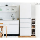 オーダーすき間ラック ロータイプ〔キャスター付き〕幅25～29cm 隙間収納 25cm 26cm 27cm 28cm 29cm 日本製 隙間ワゴン キャスター付き スリム すきま 収納ラック 薄型 隙間 本棚 木製 おしゃれ シンプル 北欧 ぼん家具