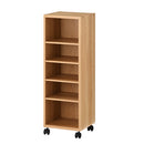 オーダーすき間ラック ロータイプ〔キャスター付き〕幅30～34cm 隙間収納 30cm 31cm 32cm 33cm 34cm 日本製 隙間ワゴン キャスター付き スリム すきま 収納ラック 薄型 隙間 本棚 木製 おしゃれ シンプル 北欧 ぼん家具