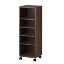 オーダーすき間ラック ロータイプ〔キャスター付き〕幅30～34cm 隙間収納 30cm 31cm 32cm 33cm 34cm 日本製 隙間ワゴン キャスター付き スリム すきま 収納ラック 薄型 隙間 本棚 木製 おしゃれ シンプル 北欧 ぼん家具