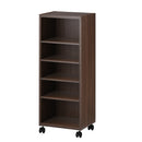 オーダーすき間ラック ロータイプ〔キャスター付き〕幅35～40cm 隙間収納 35cm 36cm 37cm 38cm 39cm 40cm 日本製 隙間ワゴン キャスター付き スリム すきま 収納ラック 薄型 隙間 本棚 木製 おしゃれ シンプル 北欧 ぼん家具