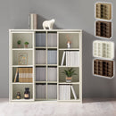 スライド本棚〔幅90cm/120cm〕