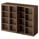 スライド本棚〔幅90cm/120cm〕