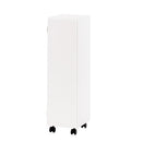 オーダーすき間ラック ロータイプ〔扉・キャスター付き〕幅25～27cm 隙間収納 25cm 26cm 27cm 日本製 隙間ワゴン 扉付き キャスター付き スリム すきま 収納ラック 薄型 隙間 本棚 木製 おしゃれ シンプル 北欧 ぼん家具